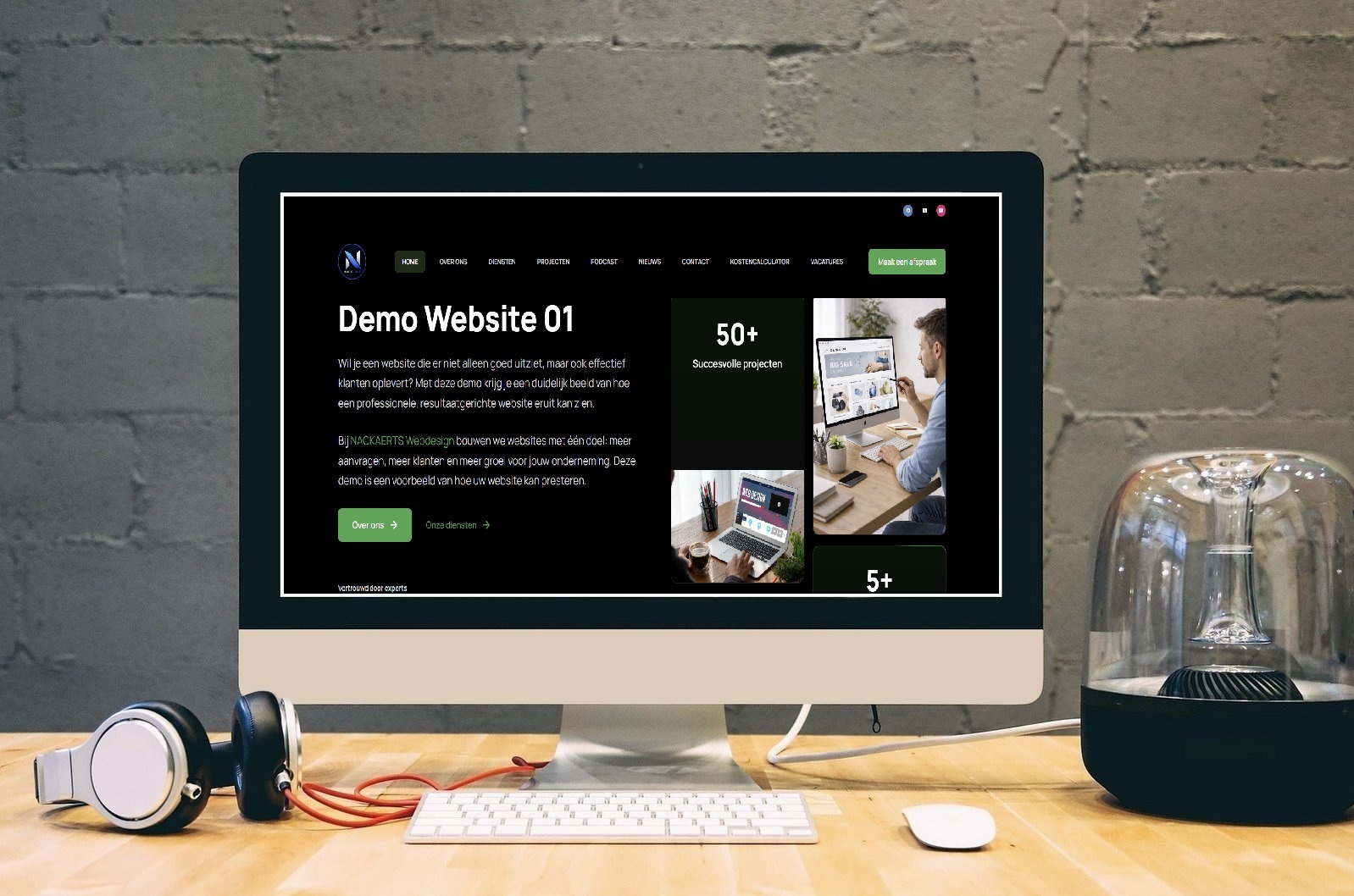 NACKAERTS Webdesign Demo 01